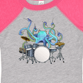 thumbnail image 4 of Inktastic Cute Blue Octopus Drumming Boys or Girls Baby Bodysuit, 4 of 5
