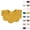 Earthy Yellow, variant on YOUYEDIAN Baby Bibs for Drooling and Teething Newborn Drool Bibs Infant Cute Bibs for Baby Boy Girl (Light Green, One Size)