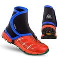 thumbnail image 3 of 2 pares de poinas de baja altura, impermeables para nieve, poinas para zapatos, para hombres, mujeres, jóvenes, , transpirables para Soledad Senderismo al aire libre Calibradores para correr, 3 of 10