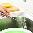 thumbnail image 3 of 2pcs stainless steel push mixer - easy to use manual mixer and plunger mixer for whipping cream, 3 of 5