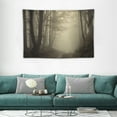 thumbnail image 2 of COMIO Berry Horror Haunted Forest Tapestry Thick Mysterious Fog Gothic Decor Wall Art Wall Hangings Tapestry for Bedroom Living Room Dorm Man Cave, 2 of 7