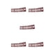 thumbnail image 1 of Guardurnaity 24 piezas de uñas postizas puntas de uñas artificiales accesorio de bricolaje para mujeres niñas rojo Type2 NO2, 1 of 6