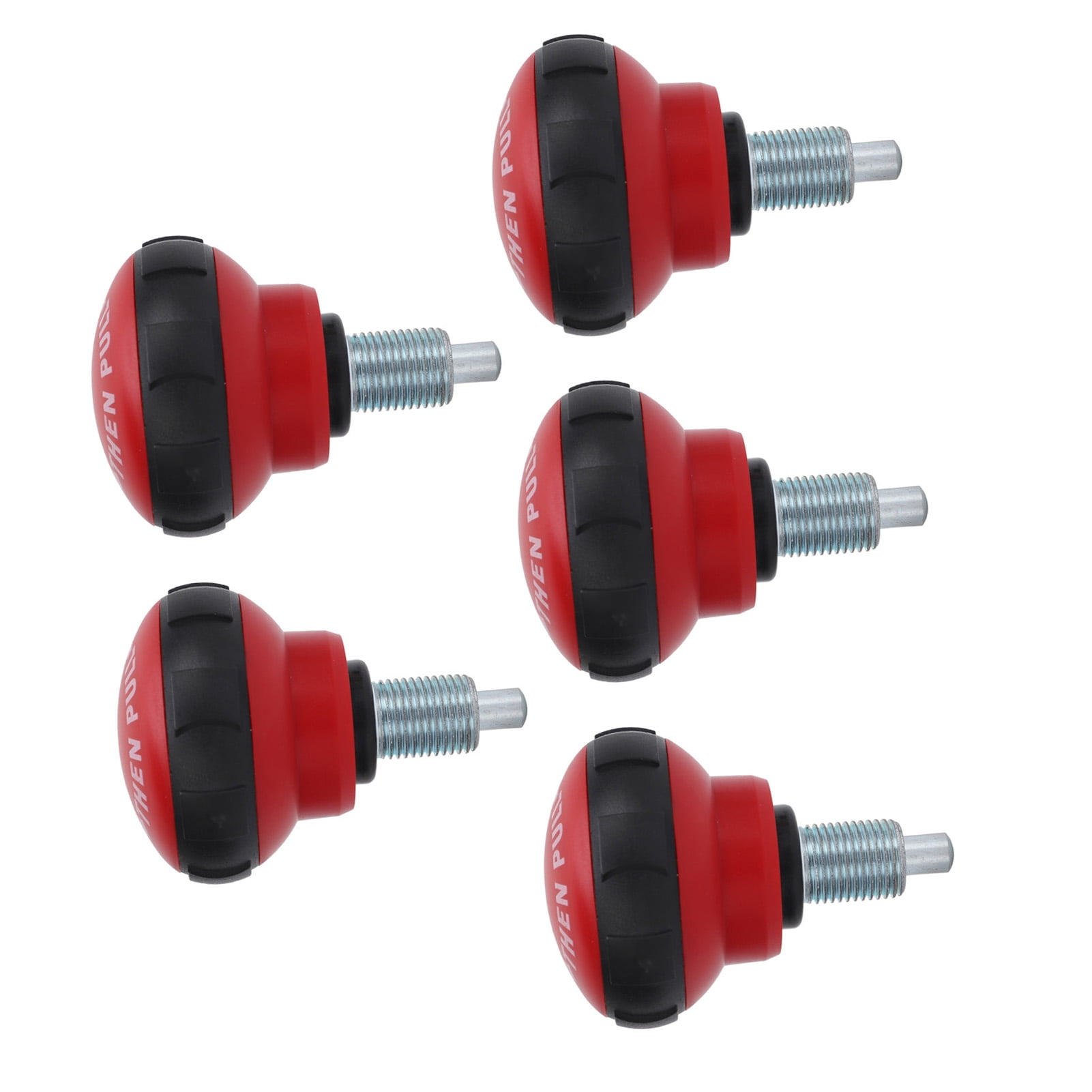 Fitness Equipment Knob, Quick Release Spring Pin, M16, Easy Install, Durable Iron  Plastic, 5 Pack