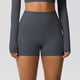 thumbnail image 5 of Pantalones Cortos de Yoga de Cintura Alta, Cómodo Fitness Deportivo, Pantalones de Secado Apretados Transpirables para Mujeres, 5 of 9