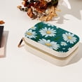 thumbnail image 7 of Daisy Portable Velvet Earring Organizer with Removable Compartment, Necklace Holder, Jewelry Organizer, and Decorative Gift Box, 7 of 7