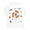 BLACK, variant on Kawaii Cartoon Galaxy Cat Tshirt, Adorable Flying Kitten UFO Colorful Yarn Ball Planet Star Graphic Tee, Soft Cotton Casual Short Sleeve Shirt for Cat Lovers Gift