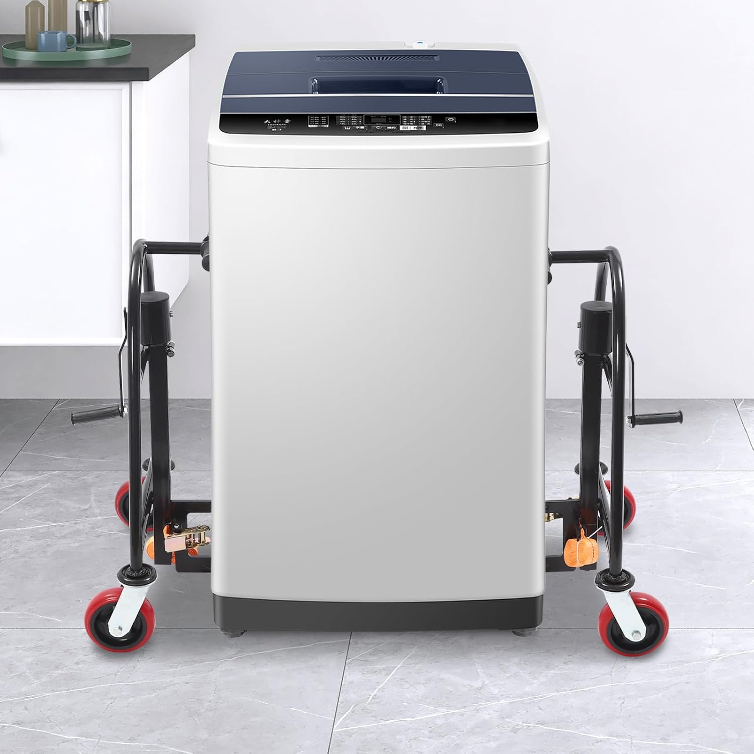 1300lbs Furniture Mover Equipment Pake Handling Tools with Swivel Casters and 11.8" Lift Height,Manual Furniture Move Heavy Duty Moving Dolly for Moving Refrigerator,Sofa,Piano