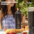 thumbnail image 4 of Vaso Térmico Buffer Flask Leopardo Negro Acero Inoxidable Anti Derrame 1000 ml, 4 of 8