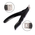 thumbnail image 2 of Acrylic UV Gel False Nail TIP Clipper Cutter Trimmer Cuticle Cutter (False Nail Clipper Pink Black & RED), 2 of 4