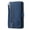 Blue, variant on Flip Case for Samsung Galaxy S9 Plus Pu Leather 9 Card Slots Lanyard Wallet Kickstand