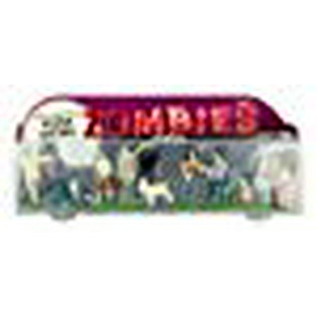 Accoutrements Glow In The Dark Flesh Eating Zombies Play Set