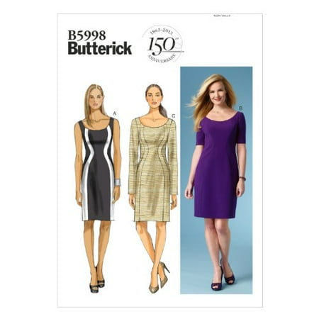 Butterick Patterns B40 Misses'Women's Dress Sewing Template Size Unique Walmart Dress Patterns Butterick Patterns B40 Misses'Women's Dress Sewing Template Size Unique Walmart Dress Patterns