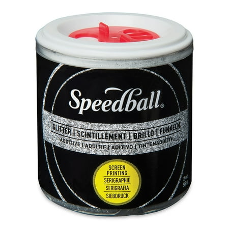 UPC: 0651032048104 | Speedball Screen Printing Glitter Additive – Silver  2 oz  Jar