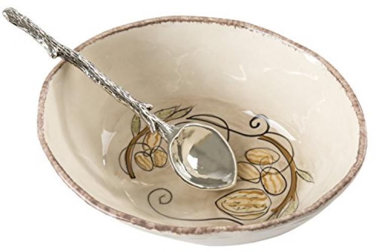 Grasslands Road Nut Bowl with Spoon 470735