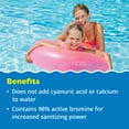 thumbnail image 4 of In The Swim 1 Inch Bromine Plus Tablet Sanitizer for Spas, Hot Tubs, or Swimming Pools - Pre-Stabilized, Low Odor, Chlorine Alternative – 3.5 Pounds U138004032AE, 4 of 7