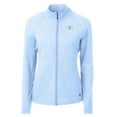 thumbnail image 2 of Women's Cutter & Buck  Powder Blue San Francisco 49ers Adapt Eco Knit Heather Recycled Full-Zip Jacket, 2 of 3