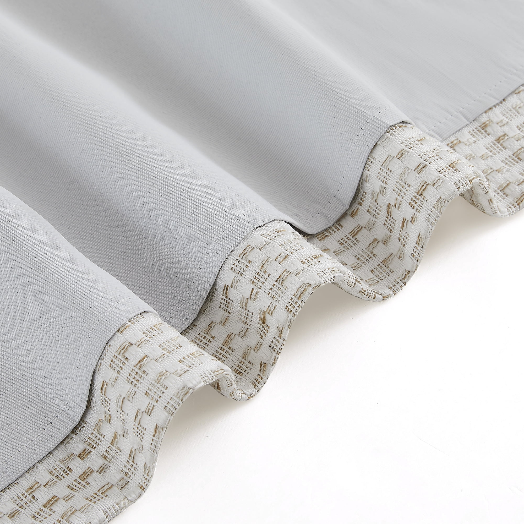 Cheyanne SUNSHIELD SIGNATURE Blackout Curtains for Living Room and Bedroom, 50” x 84”, Linen