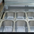 thumbnail image 2 of Kolice 18 Pans Gelato Display Freezer, Ice Cream Freezer, Ice Cream Showcase, Ice cream Displayer freezer, Auto Defrost, Anti-fog Glass, Cooling Air Convection, LED, 2 of 10