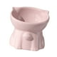 thumbnail image 5 of Comedero para gatos, comedero para perros pequeños, protector de bigotes y cuello, bebedero estable y para gatos. Rosa, 5 of 8