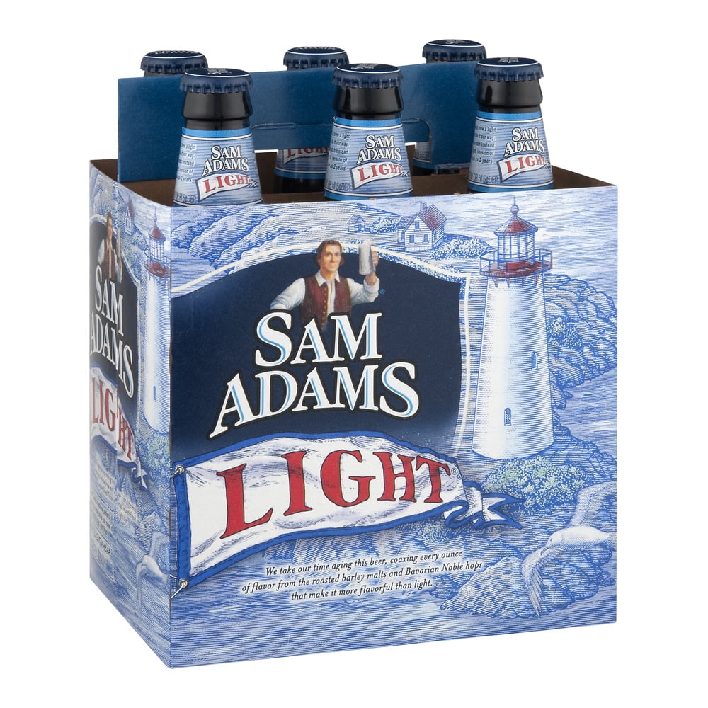 Samuel Adams Light Beer 6 Pack 12 Fl Oz Walmart Com Walmart Com