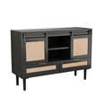 thumbnail image 6 of Sliding Barn Door Storage Cabinet - Black, 6 of 10