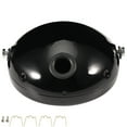 thumbnail image 2 of 7.5 X 3.5inch Iron Motorcycle Round Headlamp Cover Modification LED Headlight Head Lamp Housing Cover for Motorcycle 7 Inch Head Lamp, 2 of 7