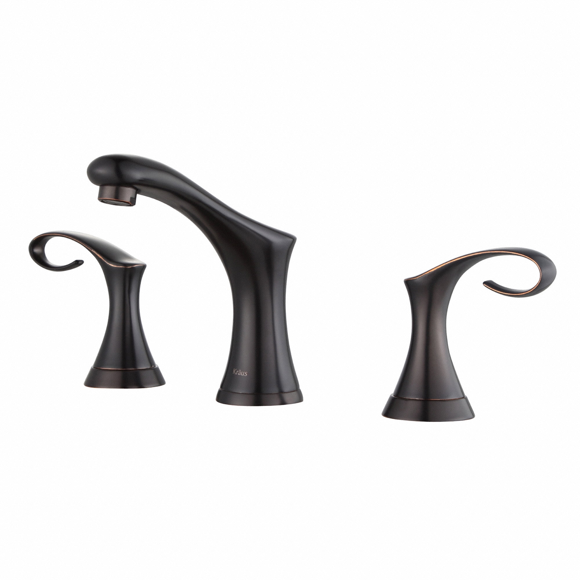 KRAUS Cirrus™ 8inch Widespread TwoHandle Bathroom Faucet in Oil Rubbed Bronze