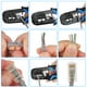 thumbnail image 4 of Kit de herramientas de crimpado YWNEGWE RJ45 Ethernet RJ11 RJ12 con comprobador, 4 of 7