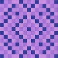 thumbnail image 1 of Ahgly Company Indoor Square Patterned Heliotrope Purple Area Rugs, 8' Square, 1 of 6