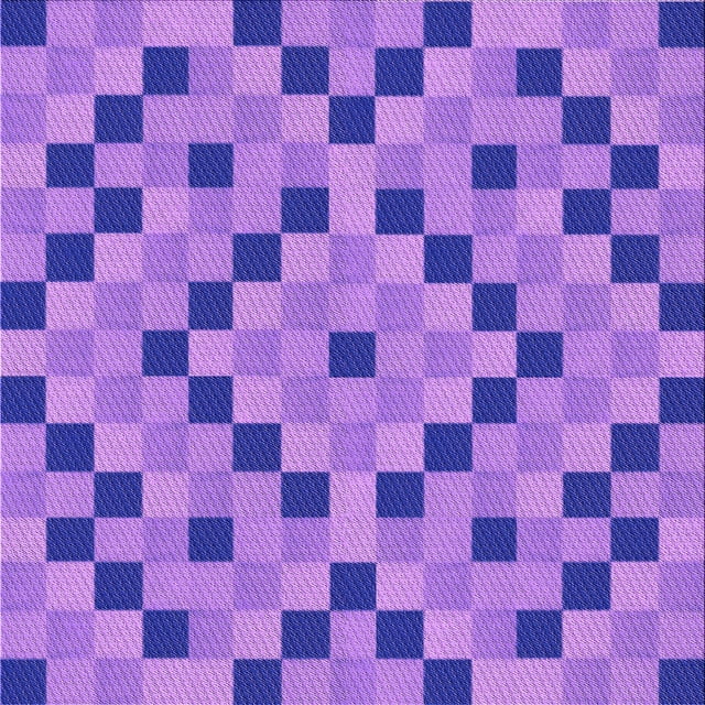 Ahgly Tapis d'Intérieur Lavable en Machine Carré Transitionnel Heliotrope Violet, 8 Pieds Carré