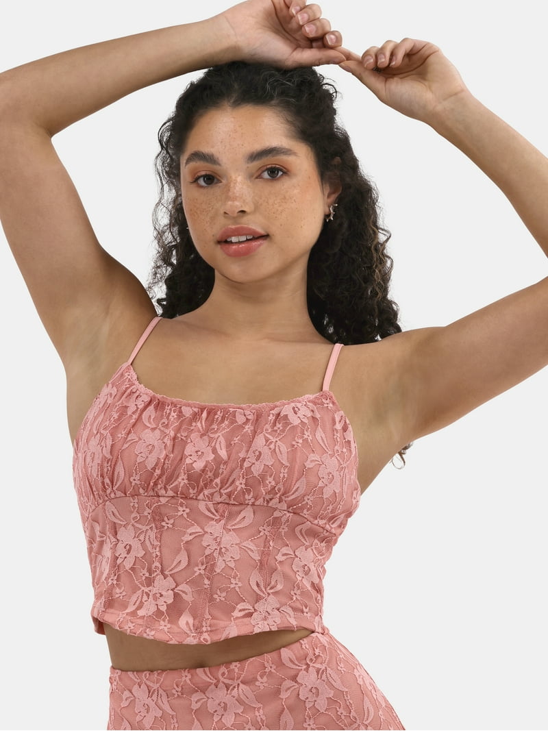 No Boundaries Lace Corset Top and Maxi Skirt Set Women 2-Piece