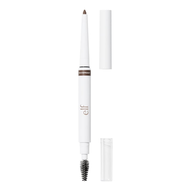 Lápiz de cejas impermeable e.l.f. Instant Lift Neutral Brown