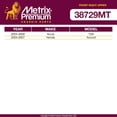 thumbnail image 2 of Metrix Premium Chassis Parts - Front Right Upper Control Arm w Ball Joint & Bushing Assembly Fits 2004-2008 Acura TSX, 2003-2007 Honda Accord, Replacement RK620616, Made in Europe, 2 of 6