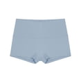 thumbnail image 5 of zbxnLI Cotton Underwear for Womens Seamless Midi Waist Boxer Briefs Comfy Breathable Stretchy Ladies Boyshorts, 5 of 6