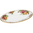 thumbnail image 4 of Royal Albert Old Country Roses Gravy Boat Stand, 6", Multi, 4 of 4