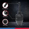 thumbnail image 4 of 20753A Keyless Drill Chuck for Impact Driver, Chuck Conversion Adapter, 1/4 Hex Shank, Convert Cordless Screwdrivers into Power Drills in Seconds, For, 4 of 5