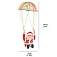 thumbnail image 3 of Gallickan Electric Christmas Decoration, Santa Claus Parachute Ornament, Moving Holiday Display, Animated Seasonal Decor for Home and Tabletop, 3 of 8