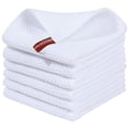 thumbnail image 1 of Paños de cocina de tejido gofrado de algodón, paños de cocina ultra suaves y absorbentes de secado rápido, paquete de 6, 1 of 5