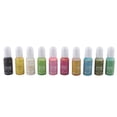 thumbnail image 2 of 10 colores, 15 g, resina epoxi UV, colorante, pigmento, manualidades artísticas (#A), 2 of 13