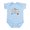 Sky Blue, variant on CafePress - What Happens At Gigi's... Funny Infant Bodysuit - Baby Light Bodysuit, Size Newborn - 24 Months