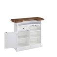 thumbnail image 4 of Home Styles Americana Home Bar in White Oak, 4 of 5