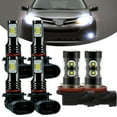 thumbnail image 1 of MYG For RAV4 2013 2014 2015 LED Headlights High Low Beam + Fog Lights Bulbs, 1 of 10