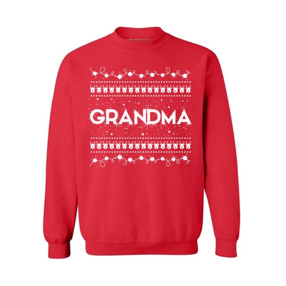 Awkward Styles Grandma Christmas Sweatshirt Christmas Grandma Sweater Family Holiday Sweatshirt Best Grandma Sweater Granny Christmas Sweater Christmas Gift for Best Grandma Funny Christmas Outfit