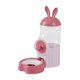 thumbnail image 3 of Dispensador de agua para gatos y perros, botella bebedero de superficie lisa, práctico bebedero para codornices, erizos, conejos y chinchillas. rosa, 3 of 8