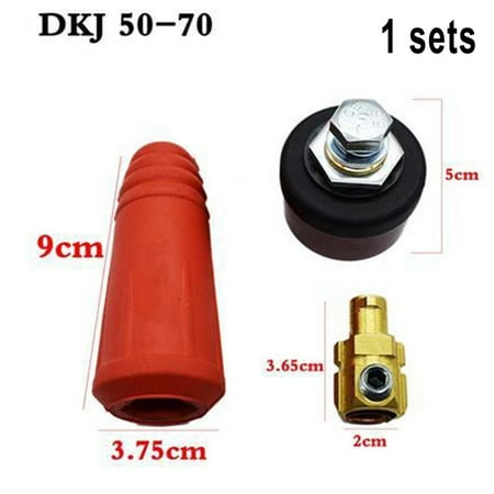 

1 Pcs Quick Connector Welder Cable DKJ 10-25/35-50/50-70 Quick Socket Connector