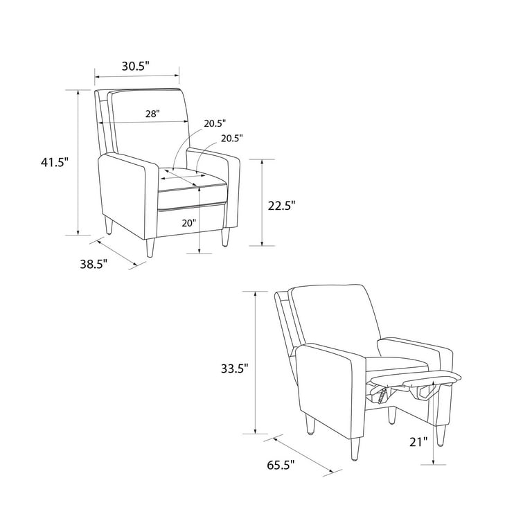 Lana manual recliner new arrivals