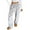 Light Blue, variant on Women's Plush Pajama Pants with 2 Pockets, Soft Elastic Waist Star Pants, Beige, L