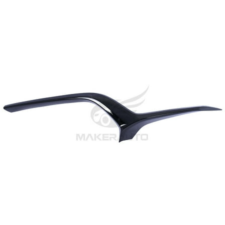 Bumper Molding Trim For Mazda CX-30 2020-2024 Gloss Black Front Right