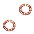 thumbnail image 1 of Jumpingount Gargantilla Collar grueso Acrílico exagerado Eslabón grueso Moda Suéter Cadenas Colgantes Ropa Accesorios Niñas Type6 NO6, 1 of 6