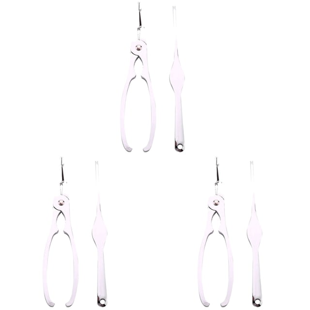 Seafood Cracker Pick Set 6 Unids Acero Inoxidable para Cangrejo Langosta Tenedor Utensilios Útiles Hogar Cocina Mariscos Herramienta de Cocina Gadgets